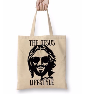 Jesus Lifestyle Estampa Escura Bez Çanta Uzun Saplı