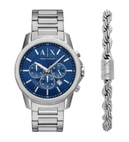 Armani Exchange AX7176SET Erkek Kol Saati ve Bileklik Seti