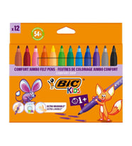 Bic Comfort Jumbo Keçeli Kalem 12'li 517250