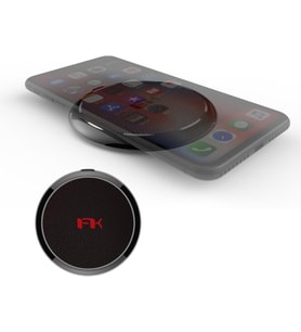 Lexroo Kablosuz Şarj Aleti 15W Qi Wireless Charging Pad iPhone, Samsung ve Android Uyumlu