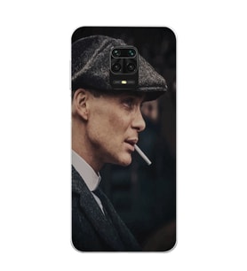 Xiaomi Redmi Note 9S - Redmi Note 9 PRO Uyumlu Thomas Shelby Tasarımlı Şeffaf Telefon Kılıfı