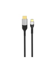 Zore QG08 8K 60 Hz Görüntü Kalitesi Type-C to Display Port Kablo 3m (Gri)