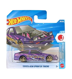 Hot Wheels Toyota AE86 Sprinter Trueno - Mor - 2026 - JJK34 (1/64)