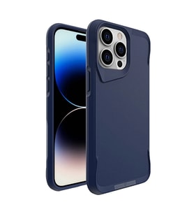 Apple iPhone 15 Pro Kılıf Zore Airbag Kenarlı T-Max Mat Standlı Kapak