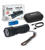 Cree Q8- Xpg 8+1 Led Şarjlı El Feneri Wt-623