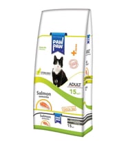 Paw Paw Somonlu Kısırlaştırılmış Kedi Maması 15 Kg 