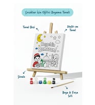 Ramazan Eğitici Boyama Seti Hoş Geldin Ramazan Coşkusu (Şövaleli)
