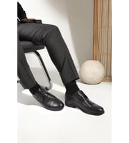 PIERRE CARDIN 1571116 RUBBER SIYAH  AYAKKABI (Siyah)