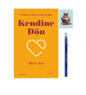 Kendine Dön 9786258446036- Mert Şer - Pensan Büro Mavi Tükenmez Kalem