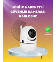 1080P WiFi Akıllı Güvenlik Kamerası – Pan & Tilt, Hareket Takip ve İki Yönlü Ses