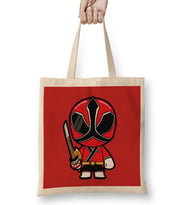 Red Power Rangers Samurai Bez Çanta Uzun Saplı