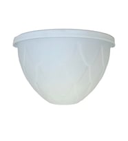 1 no damla duvar saksı 1,4 lt beyaz (Beyaz)
