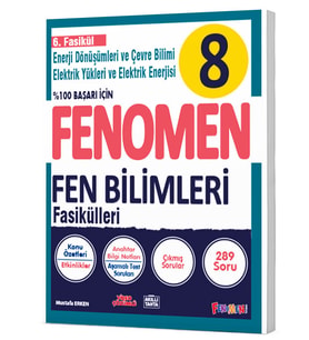 FENOMEN 8.SINIF FEN BİLİMLERİ 6. FASİKÜL