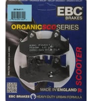 Ebc Sfa411 2001-2006 Suzuki Burgman AN 400 Uyumlu Arka Fren Balatası Organik Bal