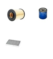 Bosch Filtre Bakım Seti Volvo S40 II 1.6 1.8 2.0 Benzinli 2008-2013 Hava + Yağ F. + Polen Filtre Bosch