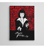 Pulp Fiction 6 Mini Kanvas Tablo