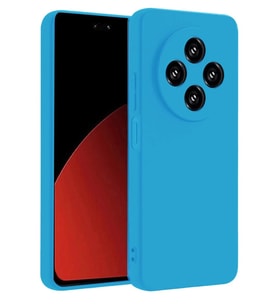 Newface Xiaomi Redmi 14C Kılıf Nano içi Kadife Silikon - Mavi
