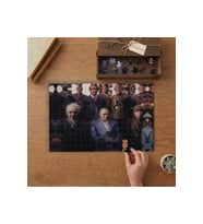 Gazi Mustafa Kemal Atatürk Tasarımı 240 parça Ahşap Puzzle Ahşap Kutuda MP06952