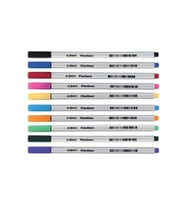 Globox Fineliner Keçe Uçlu Kalem 10 Renk Pvc Kutu
