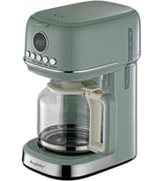 Berghoff Gem Retro 15 Bardak Mint Yeşil Filtre Kahve Makinesi