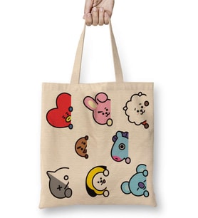 Bt21 Bts Bez Çanta Uzun Saplı