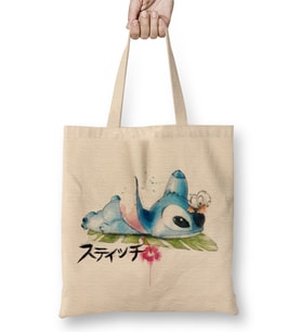 Stitch 01 Bez Çanta Uzun Saplı