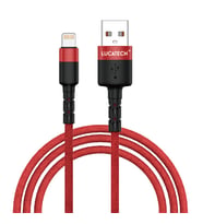 Lightning iPhone 2.4 A Hızlı Şarj Ve Data Kablosu 1 mt Metal Kablo