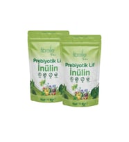 Fibrelle İnülin Prebiyotik Lif Hindibağ 1 Kg Ambalaj 2 paket