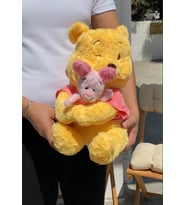 Pooh ve piglet sarılan 40 cm ayıcık winnie pooh sevgiliye arkadaşa veya çocuğunuza hediyelik