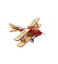 Dekoratif Metal Uçak Çift Kanatlı 1510E-5415 Model-M80