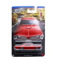 Hot Wheels Silver Series 68 Pontiac Gto Jky14