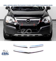 Opel Antara Krom Ön Panjur 3 prç. 2007 Üzeri P. Çelik