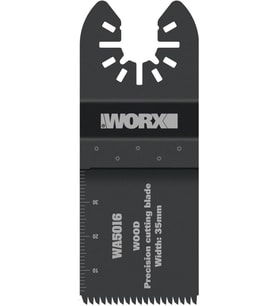 Worx Wa5016 Çok Amaçlı Raspalama Makinesi Için 35X40Mm Ahşap Ve Pvc Universal Hassas Kesme Bıçağı (Standart)