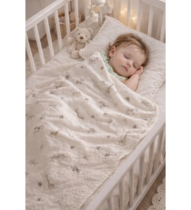 My Baby Kumsal 80x90 cm 1 adet Penye 1 adet Muslin Battaniye 1 adet Emzik A
