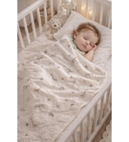 My Baby Kumsal 80x90 cm 1 adet Penye 1 adet Muslin Battaniye 1 adet Emzik A