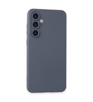 Samsung Galaxy S24 Kılıf Nano İçi Kadife Silikon - Gri