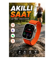 S8 Ultra Max Akıllı Saat GPS Fitness Takipli Çağrı ve Bildirim Destekli