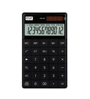 Kraf Hesap Makinesi 12 Hane Siyah Hm180