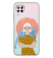 Huawei Nude And Leon Tasarımlı Şeffaf Telefon Kılıfı