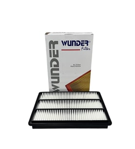 Wunder Mitsubishi Pajero III, IV 2.5 Tdi, 3.2 D, 3.8 V6 1999-2021 Hava Filtresi (Beyaz-Gri)