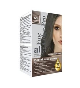 Alix Kit Saç Boyası 6.1 50 ml Küllü Koyu Kumral