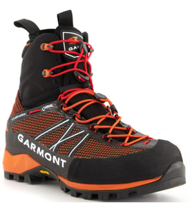 Garmont Italy G-Radikal Goretex Vibram Taban Full Çarşaklı Bot Yarı Otomatik Krampon Uyumlu (Siyah - Turuncu)