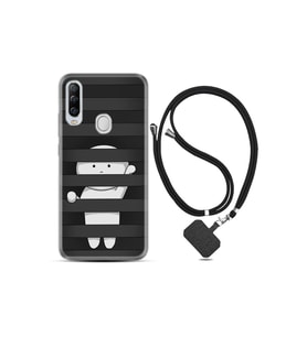 General Mobile Gm20 Pro Kılıf Resimli Desenli Silikon Boyun Askılı Yanlızlık 1908