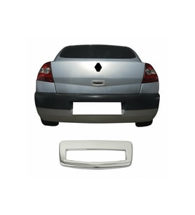 Renault Megane 2 Krom Bagaj Açma 2004-2010 Paslanmaz Çelik