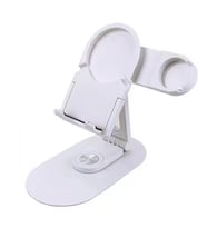 Lexroo SX08 M-safe Şarj Bölmeli Telefon - Akıllı Saat Standı - Beyaz