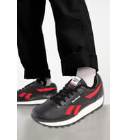 Reebok Revind Run Core Black Leather Siyah Deri Erkek Spor Ayakkabı