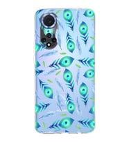PrintiFy Huawei Nova 9 ile Uyumlu 1mm Slim Fit Nazar Boncuğu 3 Baskılı Şeffaf  Kılıf