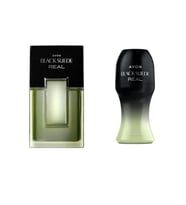 AVON Black Suede Real EDT 75 ml ve Roll-On Anti-Perspirant Deodorant Erkek Parfüm Seti