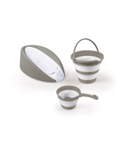 7572 OYUNCAK-ÜÇLÜ BEBEK BANYO SETİ-STONE GRİ