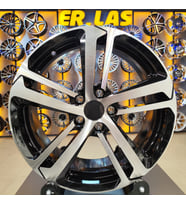 4 Adet DY-267 7*17 5*108 ET33 65.1 BLACK MACK JANT (Takım)